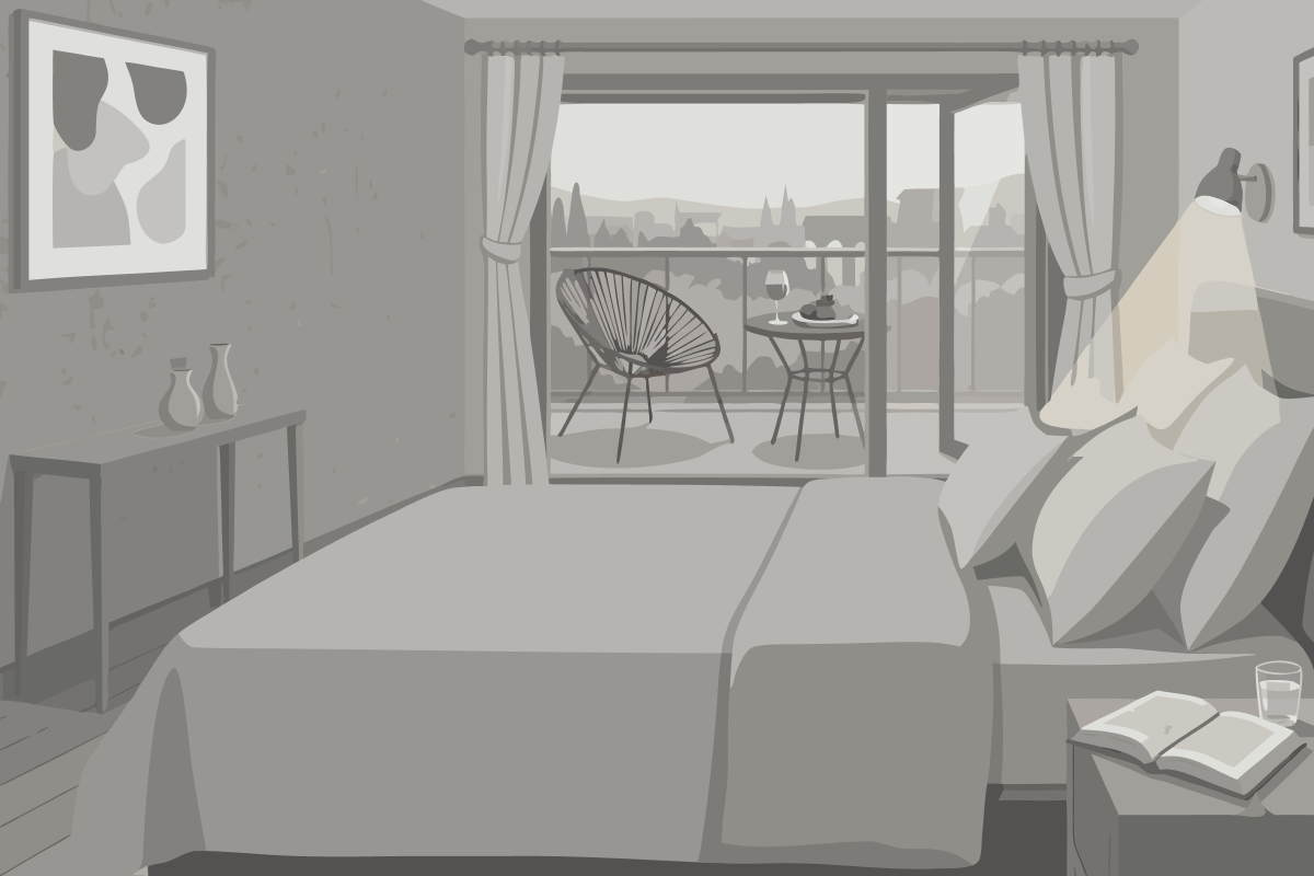 Junior Suite con Vista Giardino su 2 Livelli
